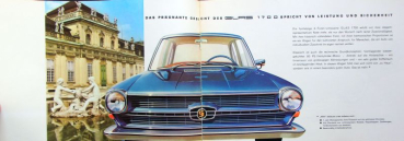 Glas 1700 Modelprogram 1965 Carbrochure (0835)